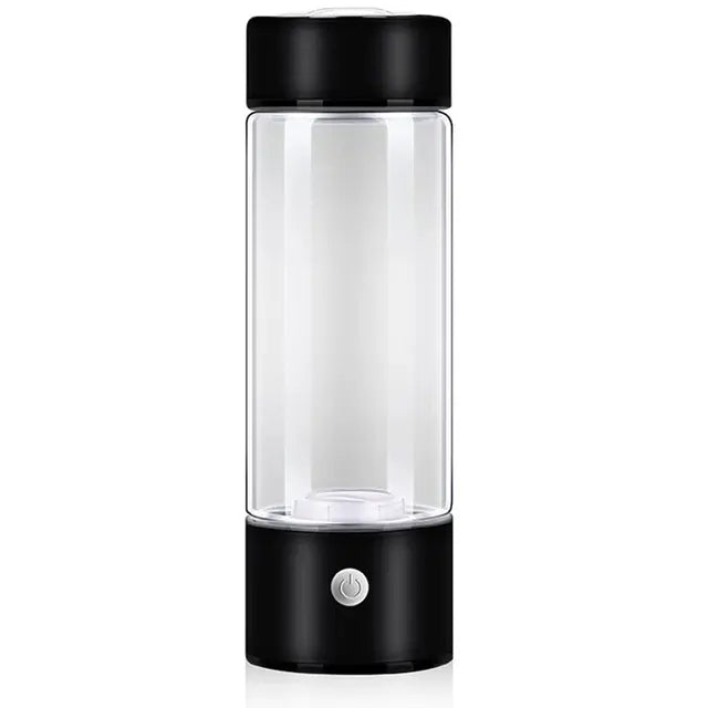 Hydrogen Water Bottle 2024, Hydrogen Water Bottle Generator, 3-Min Rapid Electrolysis, 2000+ PPB Hydrogen Water, 450ml Portable Hydrogen Water Generator for Office, Travel, Daily Drinking