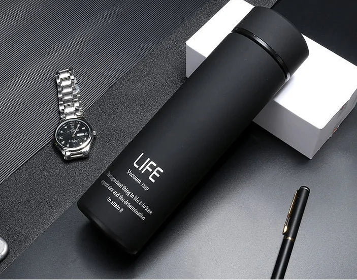 Vacuum Flask Stainless Steel Water Bottle Insulated Travel Coffee Mug, Available 500ML