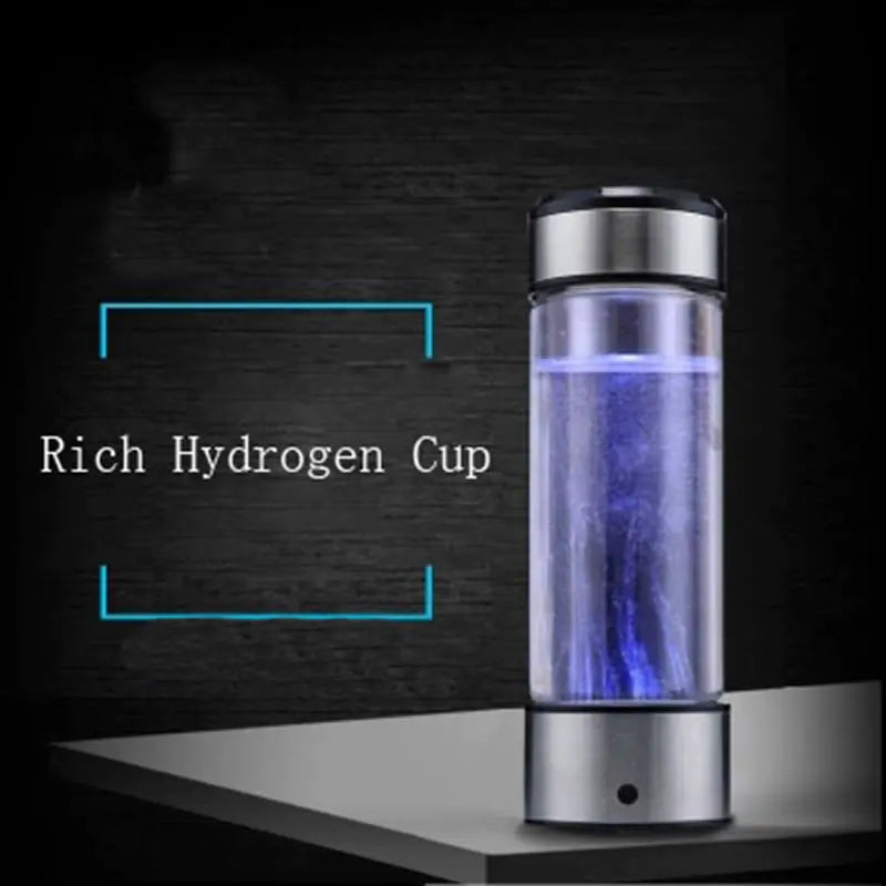 Portable Hydrogen Water Generator: Rechargeable Alkaline Water Ionizer Bottle